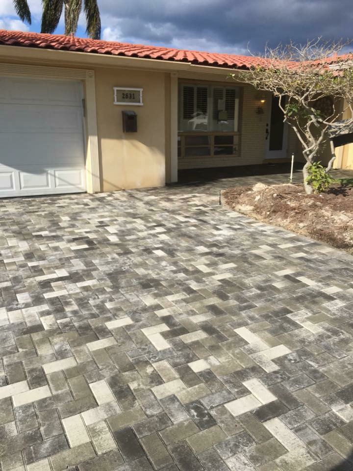 San Jose, CA Driveway Paver Installation.